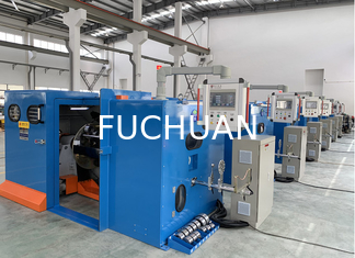 Fuchuan High Speed Wire Double Twisting Machine Copper Wire Cable Buncher