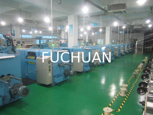 Sky Blue Double Twist Copper Wire Bunching Machine Equipment 630 mm di diametro