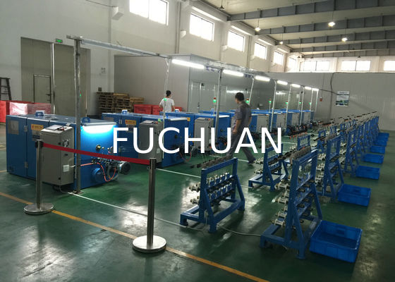 0.03mm Copper Wire Twisting Machine 24 Zone Double Twist Buncher Equipaggiamento