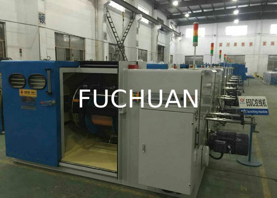 7 pezzi di filo di nichel per torcitura del diametro di 630 mm. Funzionamento touch screen