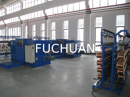 Attrezzatura per torcitura della macchina per la produzione di cavi in ​​filo di rame stagnato da 0,03-2,52 mm