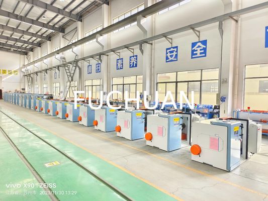 Produzione automatica di filo elettrico della macchina per l'impacchettamento del filo di rame ad alta velocità da 4500 kg