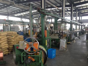 Linea di estrussione del filo di rame per cavi per filtri di PVC / PP / PE per automobili