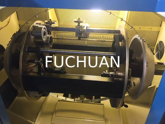 FUCHUAN 4000 Twist Copper Wire Bunching Machine Touch Screen Operato 19 Pcs