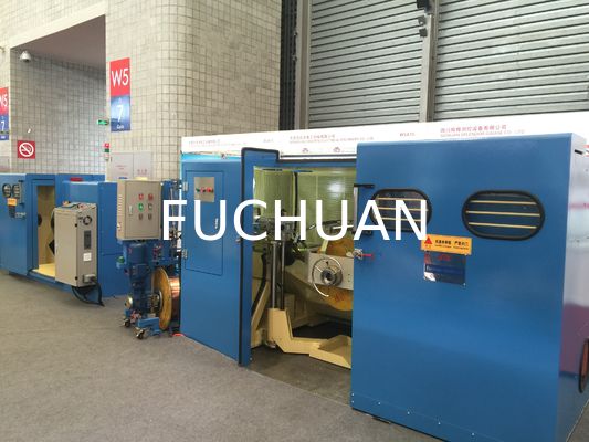 FUCHUAN 4000 Twist Copper Wire Bunching Machine Touch Screen Operato 19 Pcs