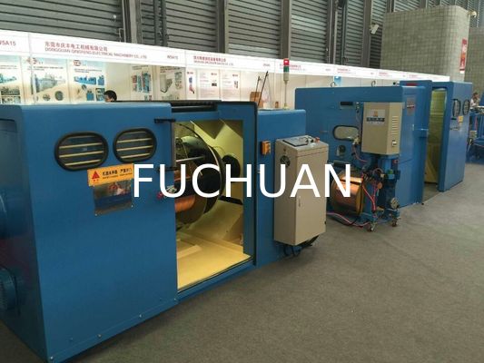 630 Bobbin Low Noise Copper Wire Bunching Machine Equipment 19 Pcs 0,41 filo