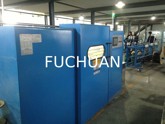 Sky Blue Double Twist Copper Wire Bunching Machine Equipment 630 mm di diametro