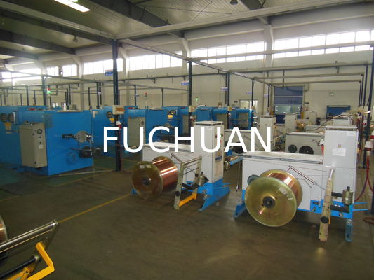 Macchina per l'aggraffatura del filo di rame a doppia torsione Attrezzatura per buncher automatica FUCHUAN