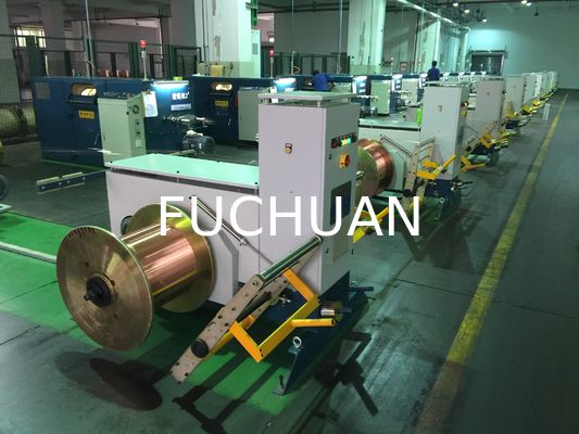 ISO Double Twist Wire Bunching Machine attrezzatura per il raggruppamento di fili di rame da 0,52 mm