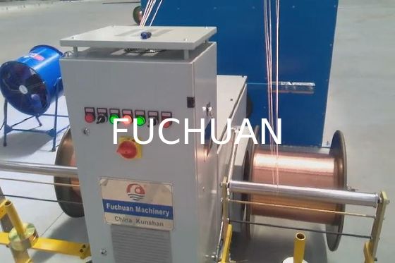 Macchina per torcere fili di rame stagnato 5,5Kw Apparecchiature mediche Aerospaziale Doppia testa