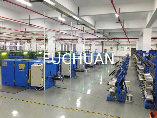 Fuchuan Sky Blue Wire Bunching Machine Stranding Section Area 0,0014 0,035 mm2