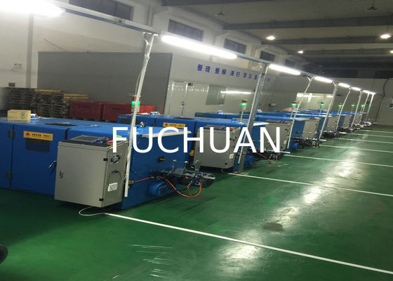 0.03mm Copper Wire Twisting Machine 24 Zone Double Twist Buncher Equipaggiamento
