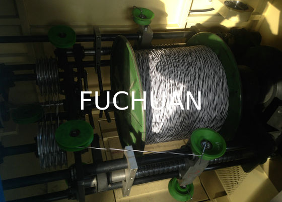 Fuchuan Copper Wire Frame Single Twist Machine Cable Laying 500Rpm Max velocità