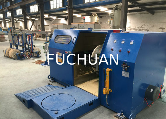 Fuchuan Copper Wire Frame Single Twist Machine Cable Laying 500Rpm Max velocità