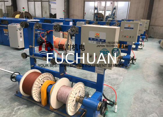 Touch screen a doppia torsione Buncher 3000 giri/min. Filo con anima 500 Bobina di avvolgimento