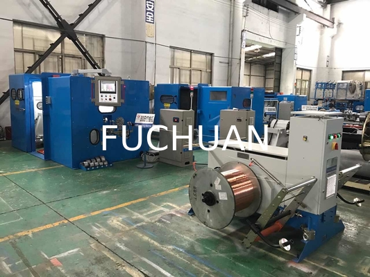 Filtro di rame torcere Stranding Buncher Machine per 0,05-2,5 mm di diametro