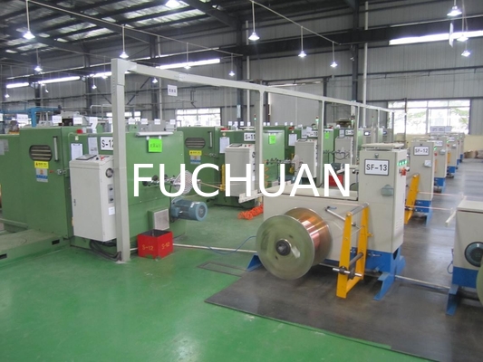 0.05-2.52mm filo di rame in scatola doppia torsione Stranding Machine Making
