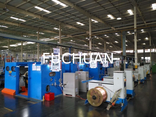 0.05-2.52mm filo di rame in scatola doppia torsione Stranding Machine Making