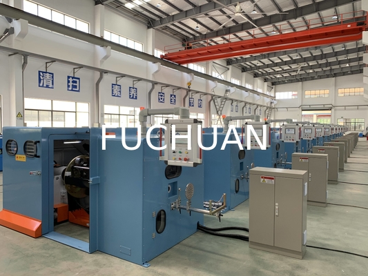 Fuchuan High Speed Double Twisting Stranding Machine Buncher con piattaforme elettroniche