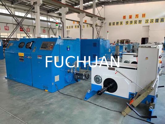 Produzione di filo di diametro 0,2-1,04 mm della macchina per legare il filo di rame ad alta velocità 4500KG