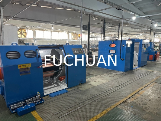 Macchina di intrecciatura automatica di filo di rame da 100 a 350 kg/h con velocità di 100 m/min