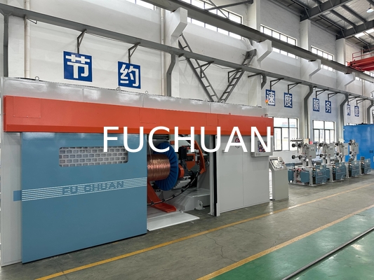 Fuchuan High Speed Double Twisting Stranding Machine Buncher con piattaforme elettroniche
