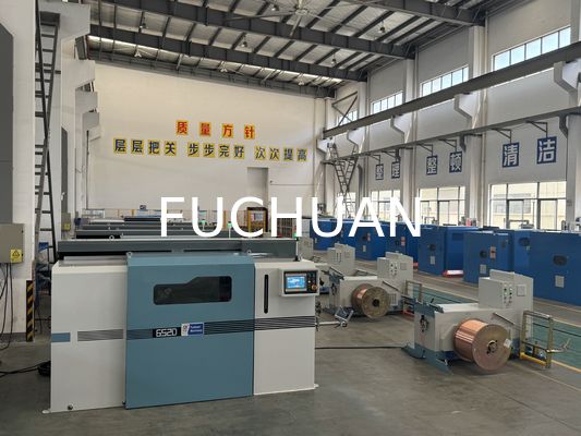 Attrezzatura per conduttori di cordatura per macchina a doppia torsione ad alta velocità di Fuchuan