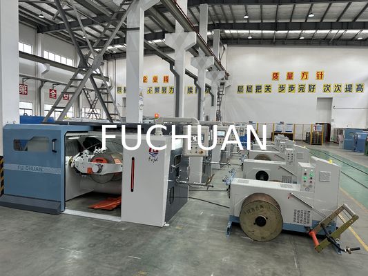 Copertura per macchina per l'avvolgimento del filo di rame a doppia torsione 0,8 mm2 16 mm2 Fuchuan intrecciato