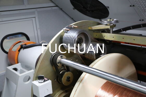 Double Twist Bunching Machine Featuring Single Carbon Fibre Bow Design Energy Saving Over 25 Percent And PLC Based Pitch Value Settings