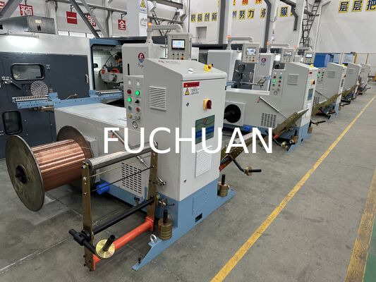 Robusta macchina per l'intrecciatura a doppia torsione Funzionamento ad alta velocità Trefolatura precisa del filo