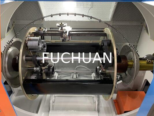 Macchina per fasciatura filo di rame classe 14 con lunghezza di passo del trefolo da 0,8 a 4,0 mm, velocità operativa da 1800 a 3000 giri/min, adatta per la lavorazione del filo