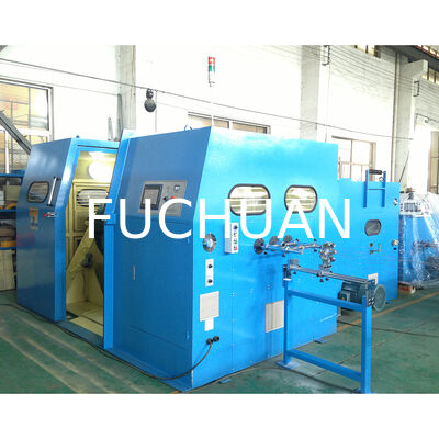 Attrezzatura di cablaggio per cordatura della macchina per l'aggraffatura del filo di rame a doppia torsione da 1000 mm Fuchuan