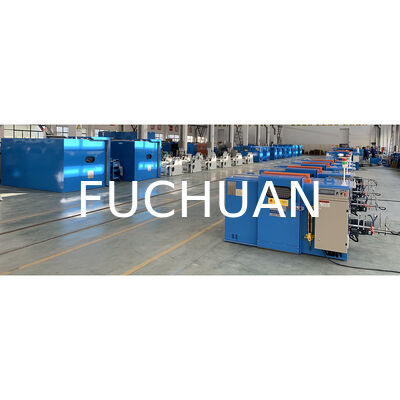 Fuchuan Ultra Fine Wire Twisting Bunching Buncher Stranding Cable Machine Wire Cable Making Machine per la costruzione di fili