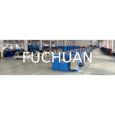 Macchina per l'impacchettamento del filo di rame a doppia torsione ad alta velocità 300 400 450 mm Linea di produzione di cavi elettrici di potenza