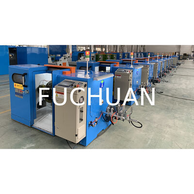 Macchina per l'impacchettamento del filo di rame a doppia torsione ad alta velocità 300 400 450 mm Linea di produzione di cavi elettrici di potenza