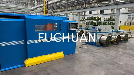 Macchina per fasciatura di fili di rame progettata per una facile manutenzione e una rapida installazione per ridurre al minimo le interruzioni e i costi di produzione