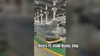 10 set di macchine per l'avvolgimento del filo FC-650B pronte per la spedizione